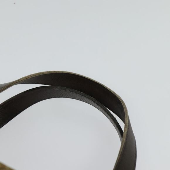 DIOR Trotter Canvas Boston Bag Brown Gold - Picture 8 of 12